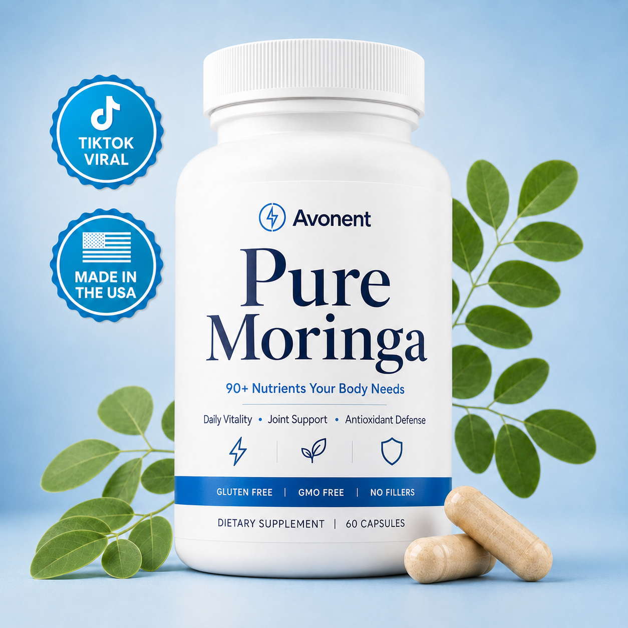 Pure Moringa Capsules