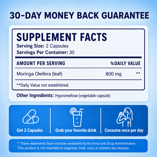 Pure Moringa Capsules