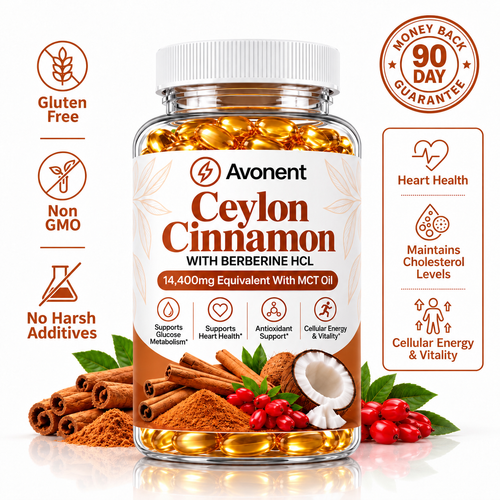Avonent Ceylon Cinnamon bonus bottle